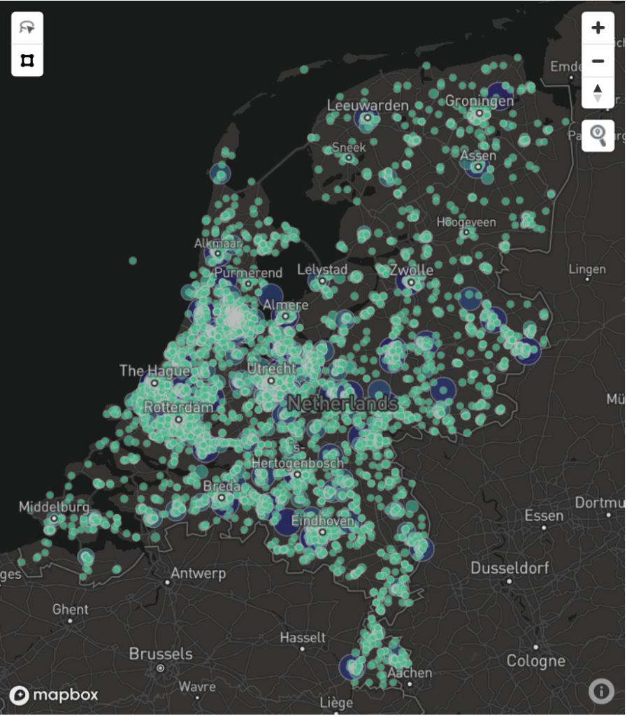 heatmap IT-branche ontwikkelingen arbeidsmarkt